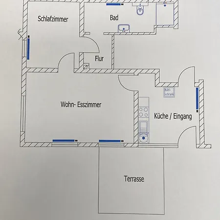 Zum Büttelfels Apartamento *